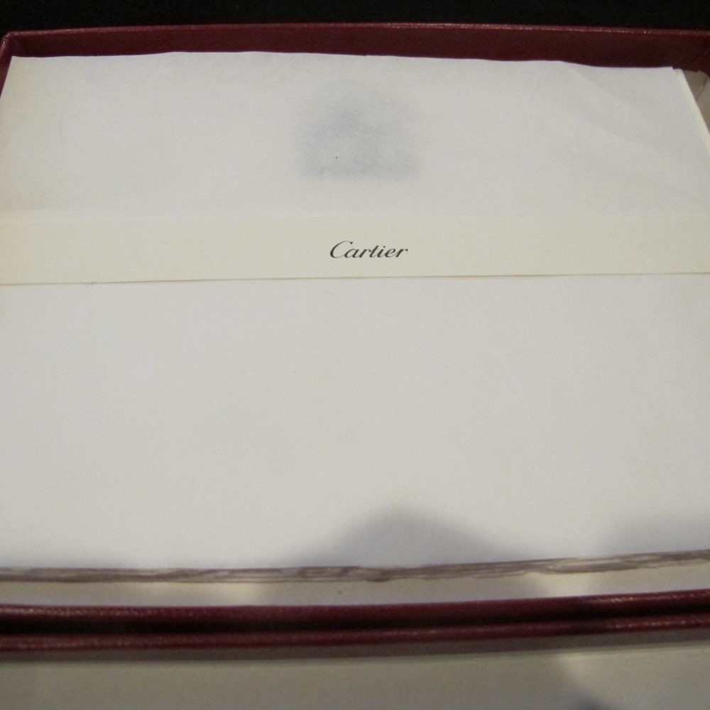 ****SOLD****Cartier note cards - Picture 2 of 6